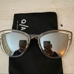 Quay Australia My Girl 55 mm Cat Eye Sunglasses